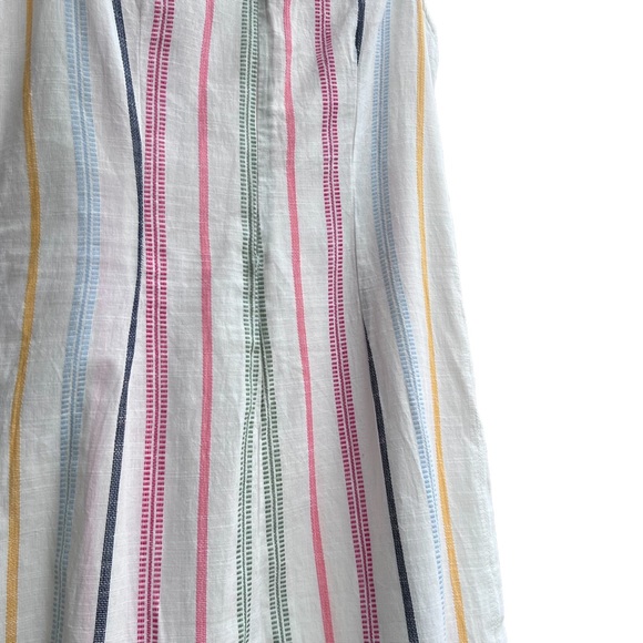 Striped Pure Cotton Jumpsuit 13-14 yrs - Picture 9 of 11